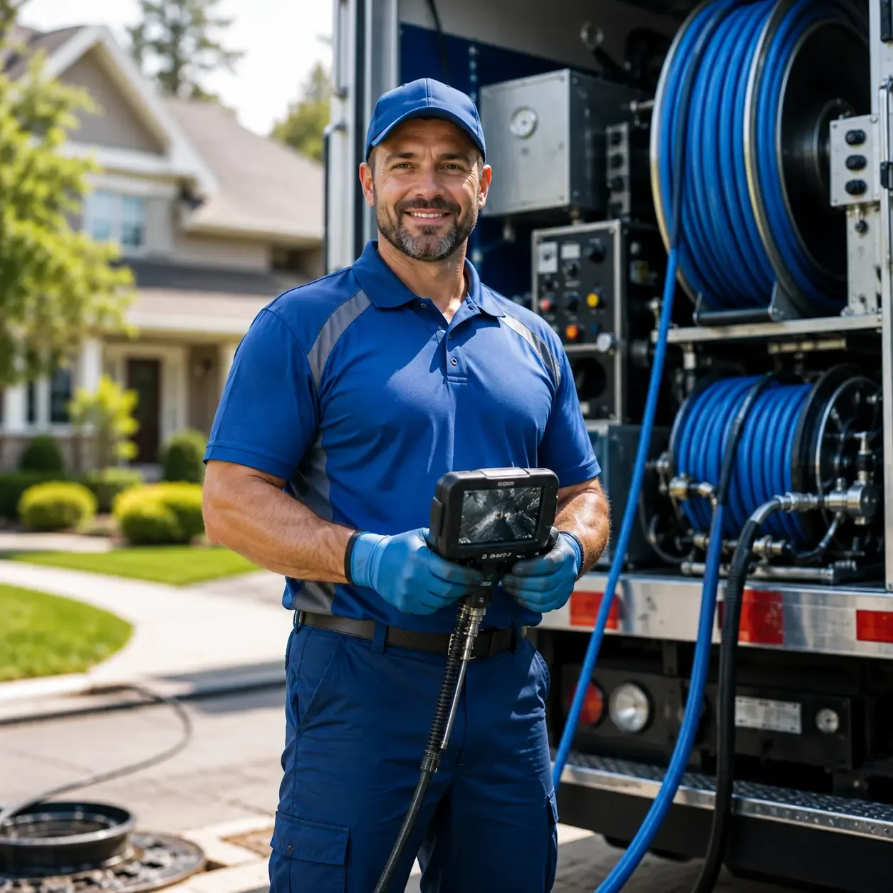 Local outdoor drain cleaning specialists in Alma, MI